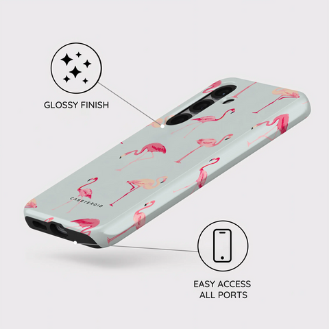 Flamingo - Samsung Galaxy S25 Plus Case