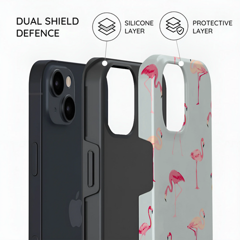 Flamingo - iPhone 15 Plus Case