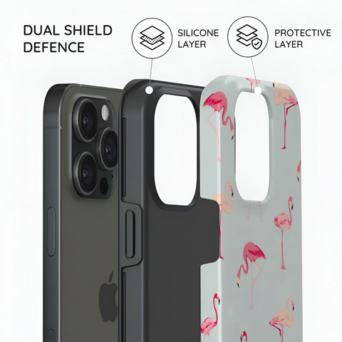 Flamingo - iPhone 15 Pro Case