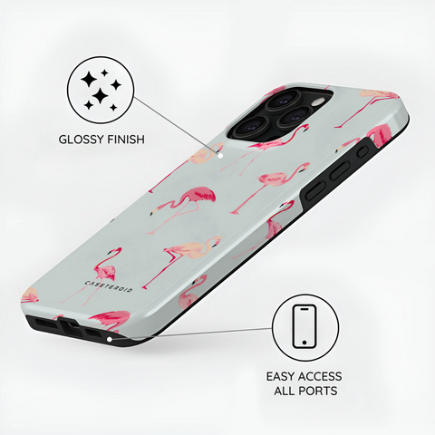 Flamingo - iPhone 15 Pro Case