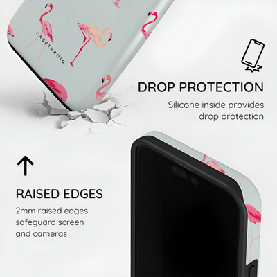 Flamingo - iPhone 15 Pro Case