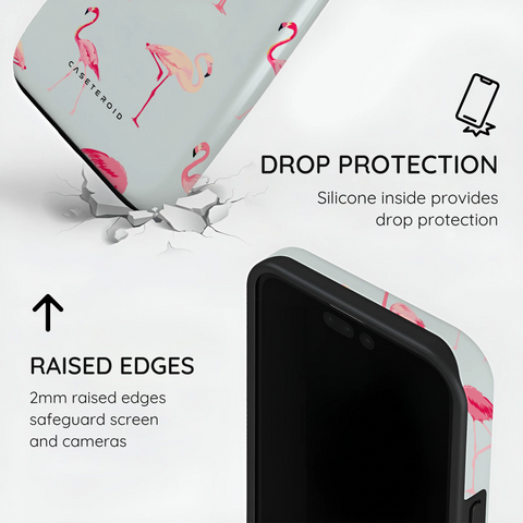 Flamingo - iPhone 15 Pro Case