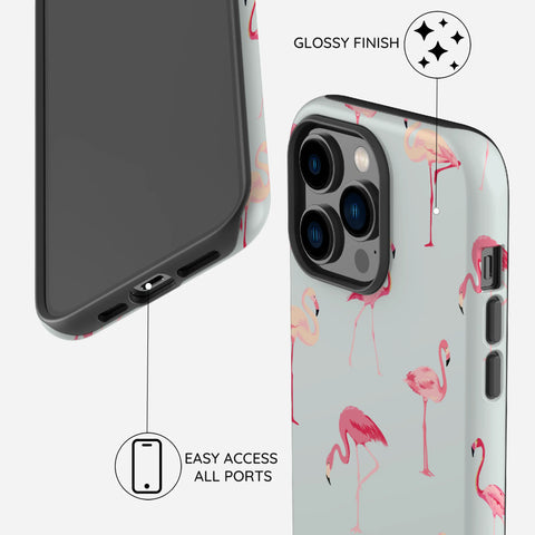 Flamingo - iPhone 14 Pro Case