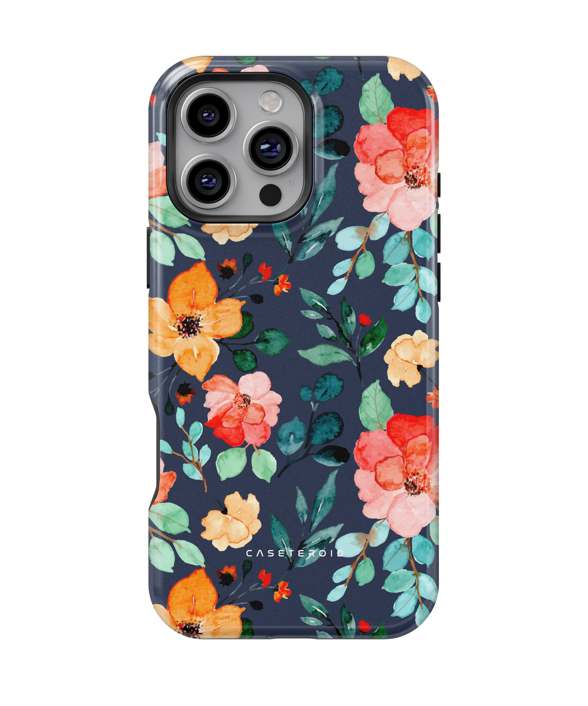 iPhone Tough Case with MagSafe - Floral Symphony - CASETEROID