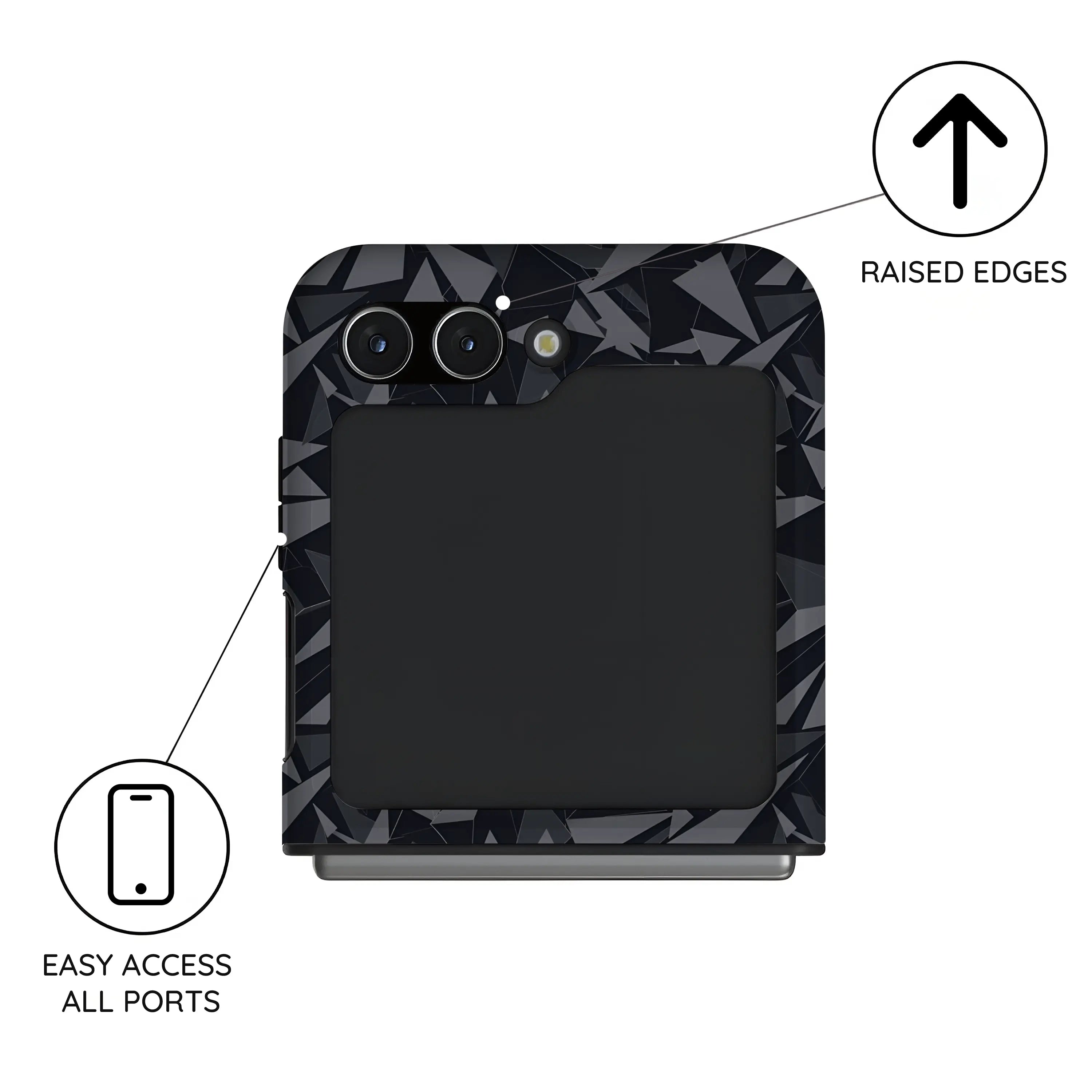 Fracture - Samsung Galaxy Z Flip 5 Case