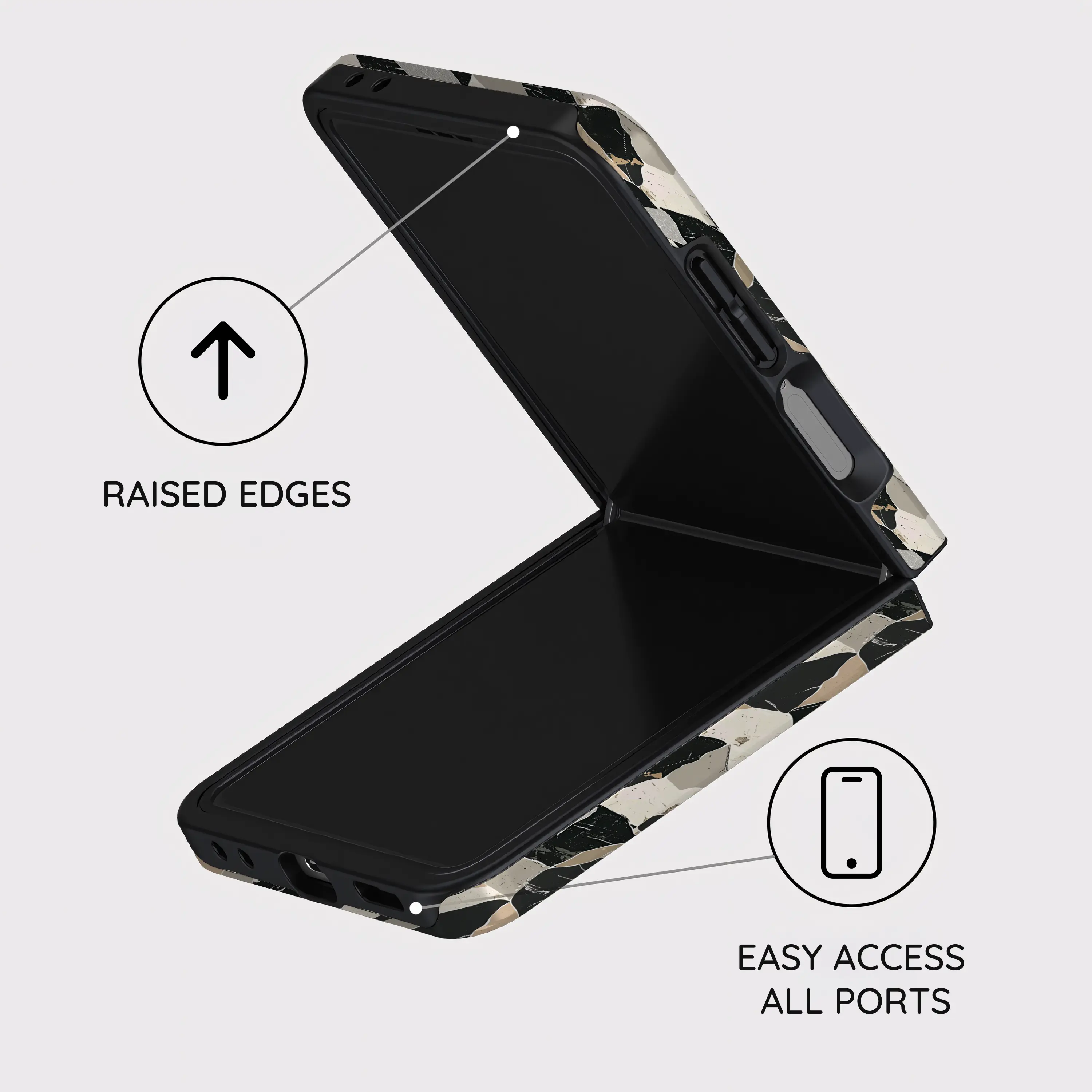 Fragmenta - Samsung Galaxy Z Flip 7 Case