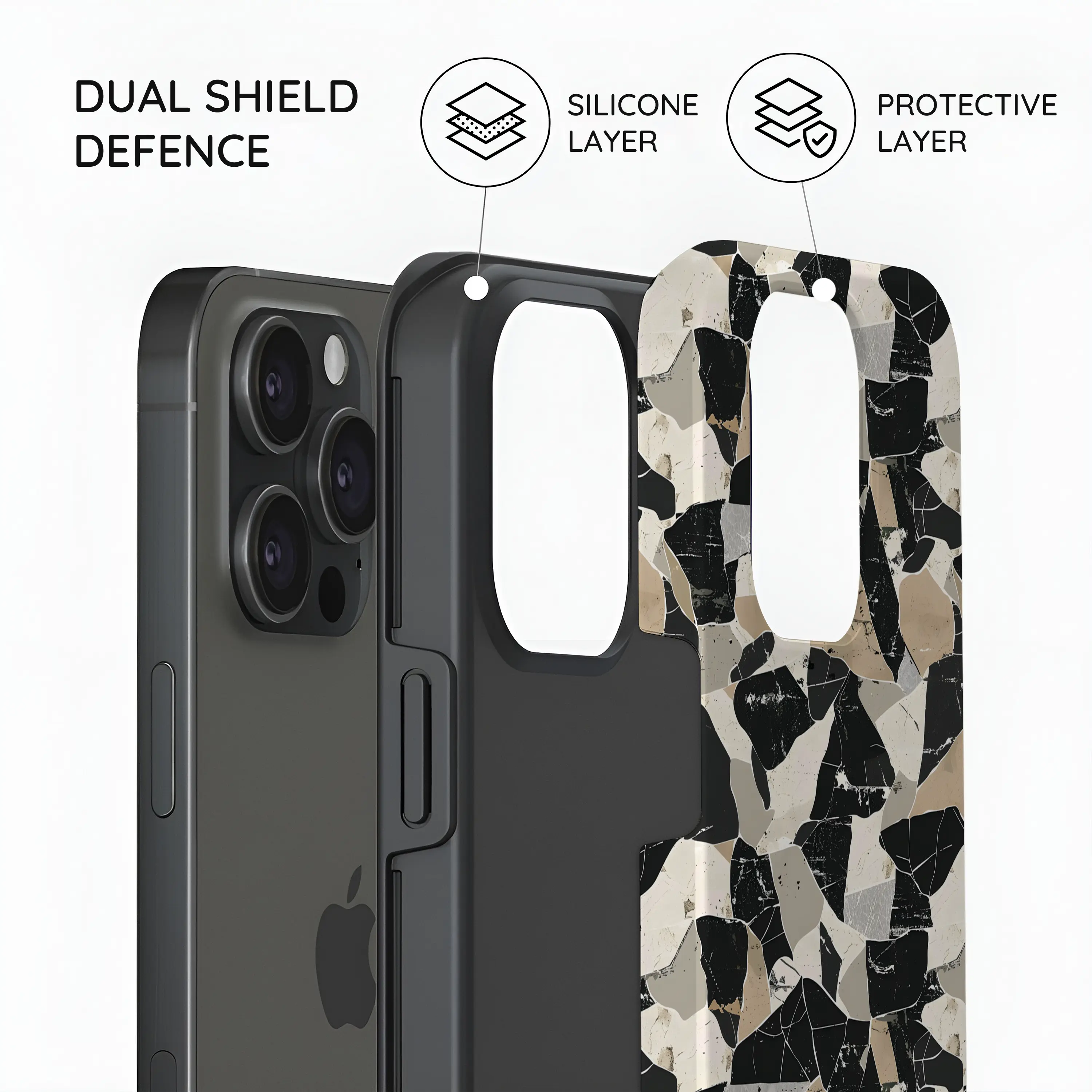 Fragmenta - iPhone 15 Pro Case