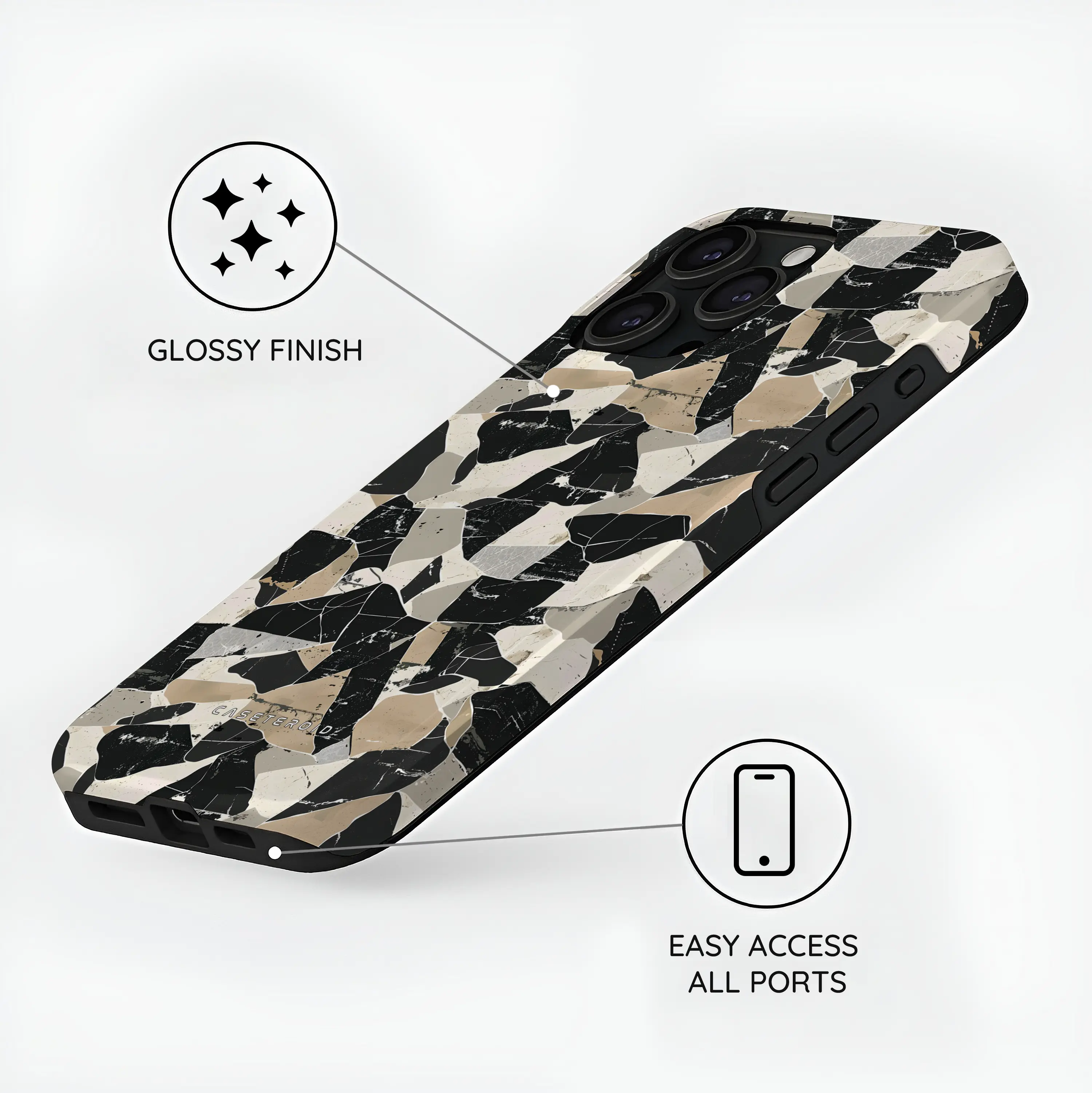 Fragmenta - iPhone 15 Pro Case