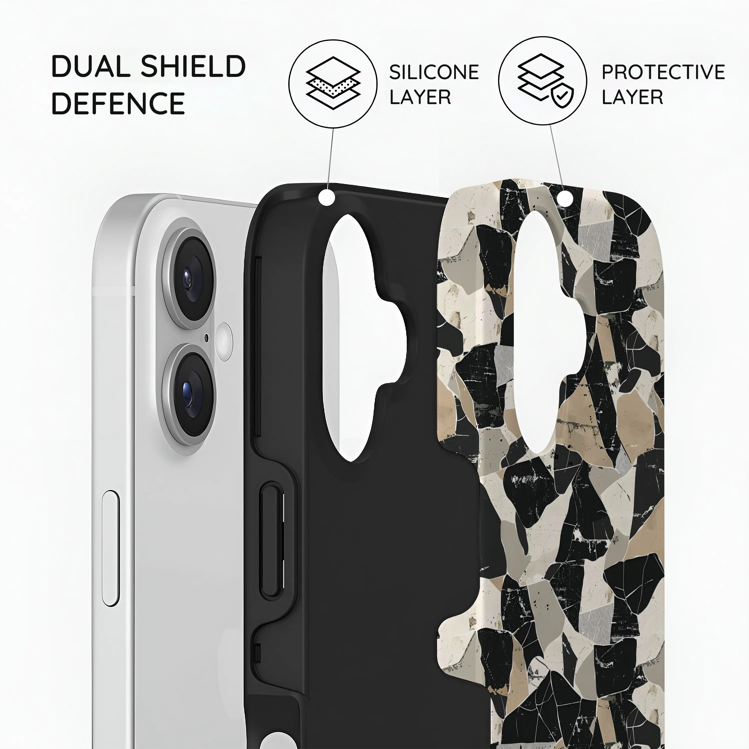Fragmenta - iPhone 16 Case