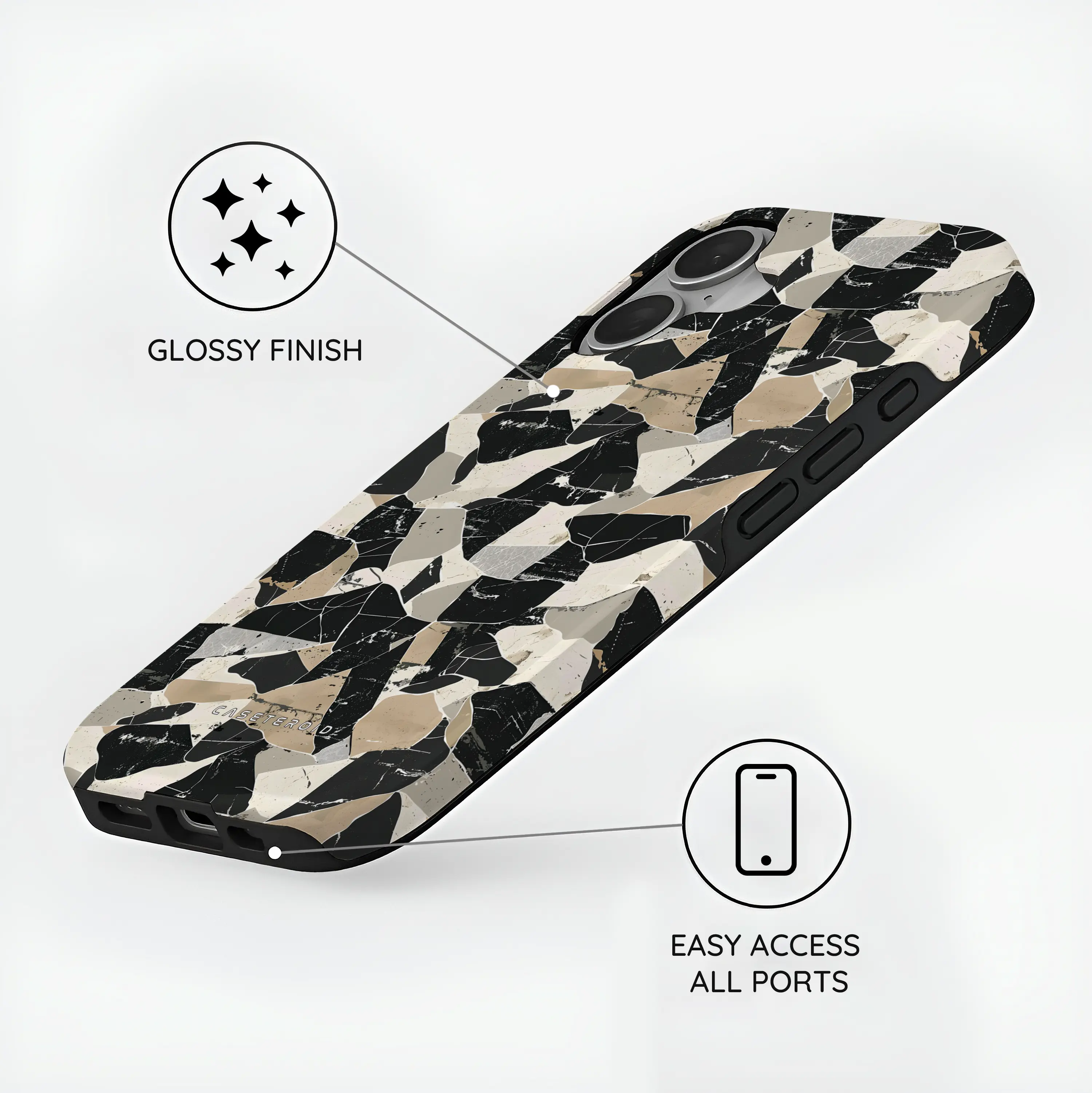 Fragmenta - iPhone 16 Case