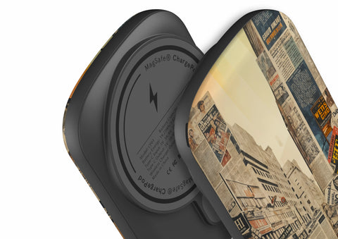 Newsprint Chronicles - ChargePod MagSafe Power Bank