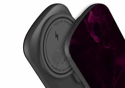 Purple Nebula Burst - ChargePod MagSafe Power Bank