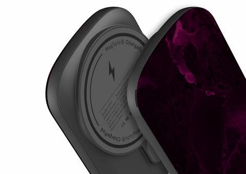 Purple Nebula Burst - ChargePod MagSafe Power Bank