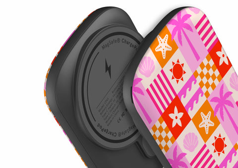 Seaside Shuffle - ChargePod MagSafe Power Bank