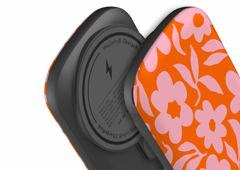 Vivid Florals - ChargePod MagSafe Power Bank