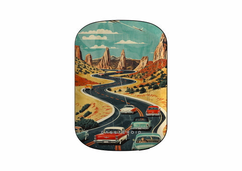 Vintage Journey Route - ChargePod MagSafe Power Bank