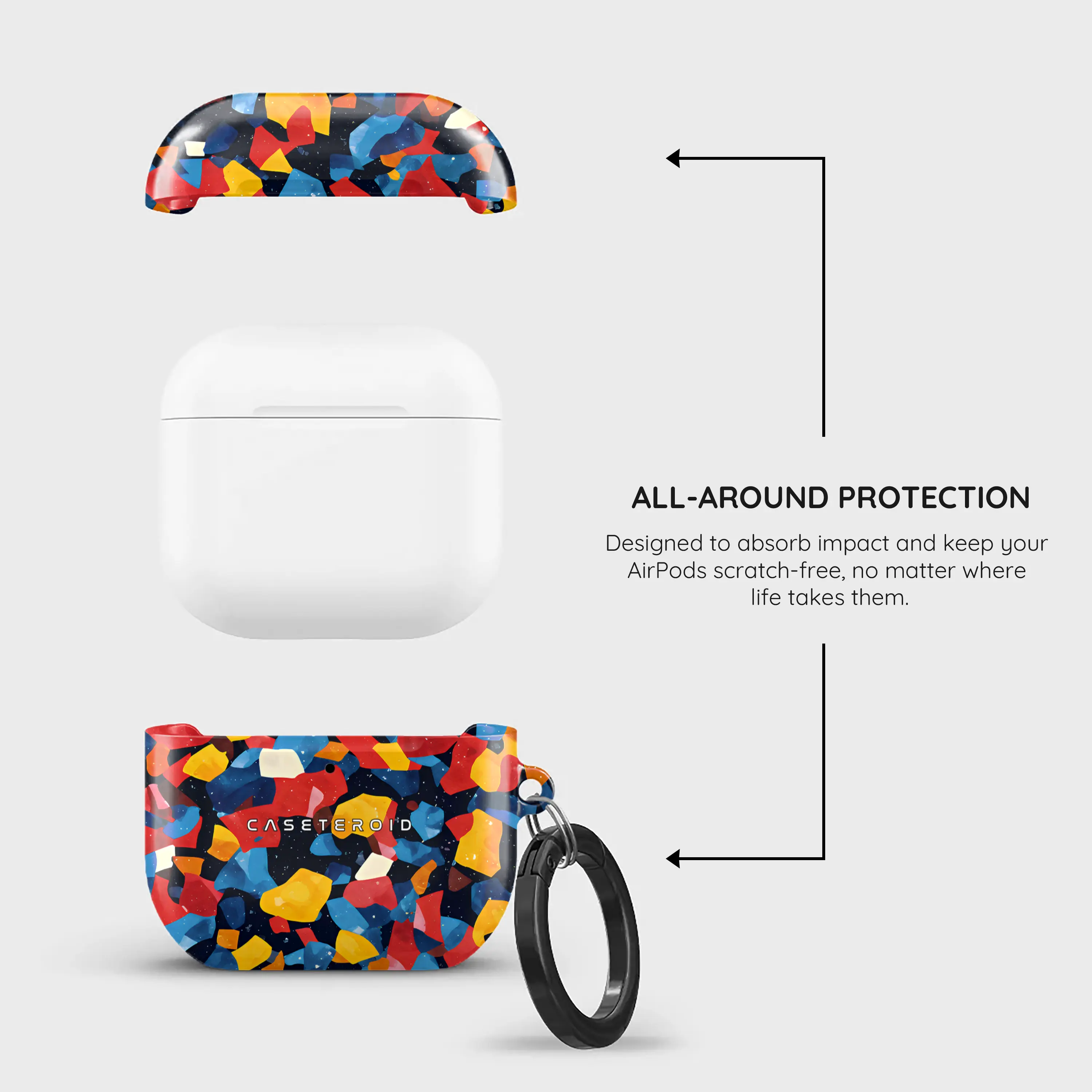 Galactic Confetti - AirPods 4 Case