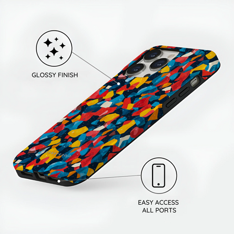 Galactic Confetti - iPhone 13 Pro Case