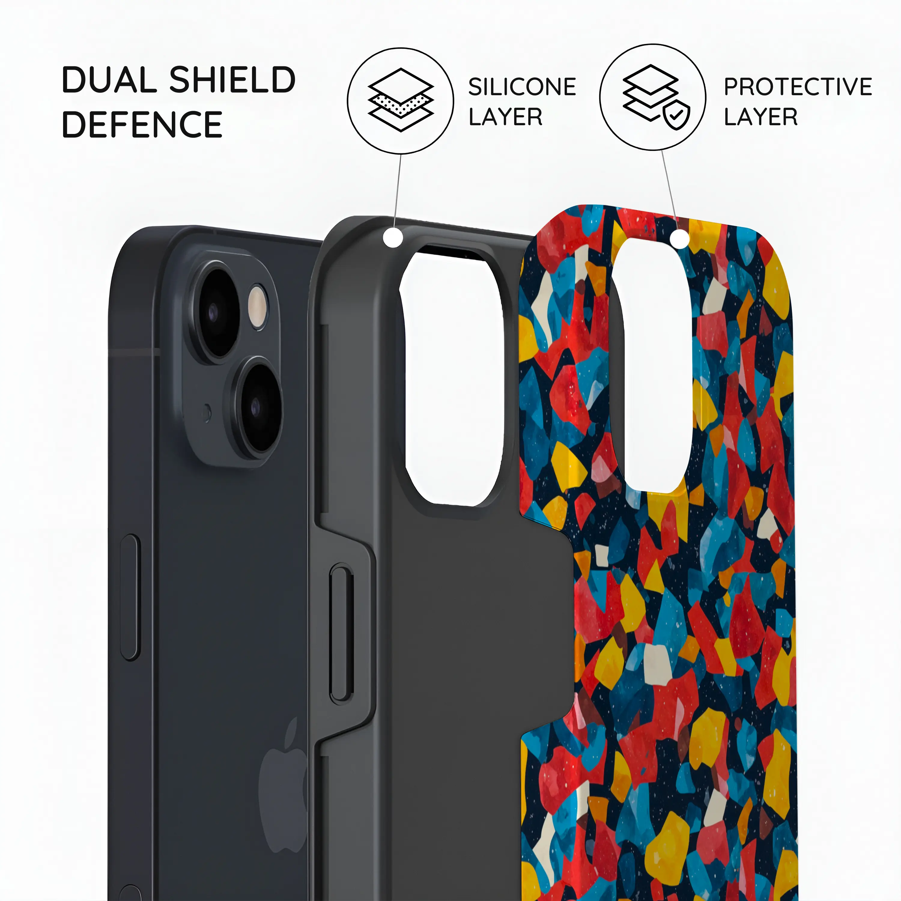 Galactic Confetti - iPhone 14 Plus Case