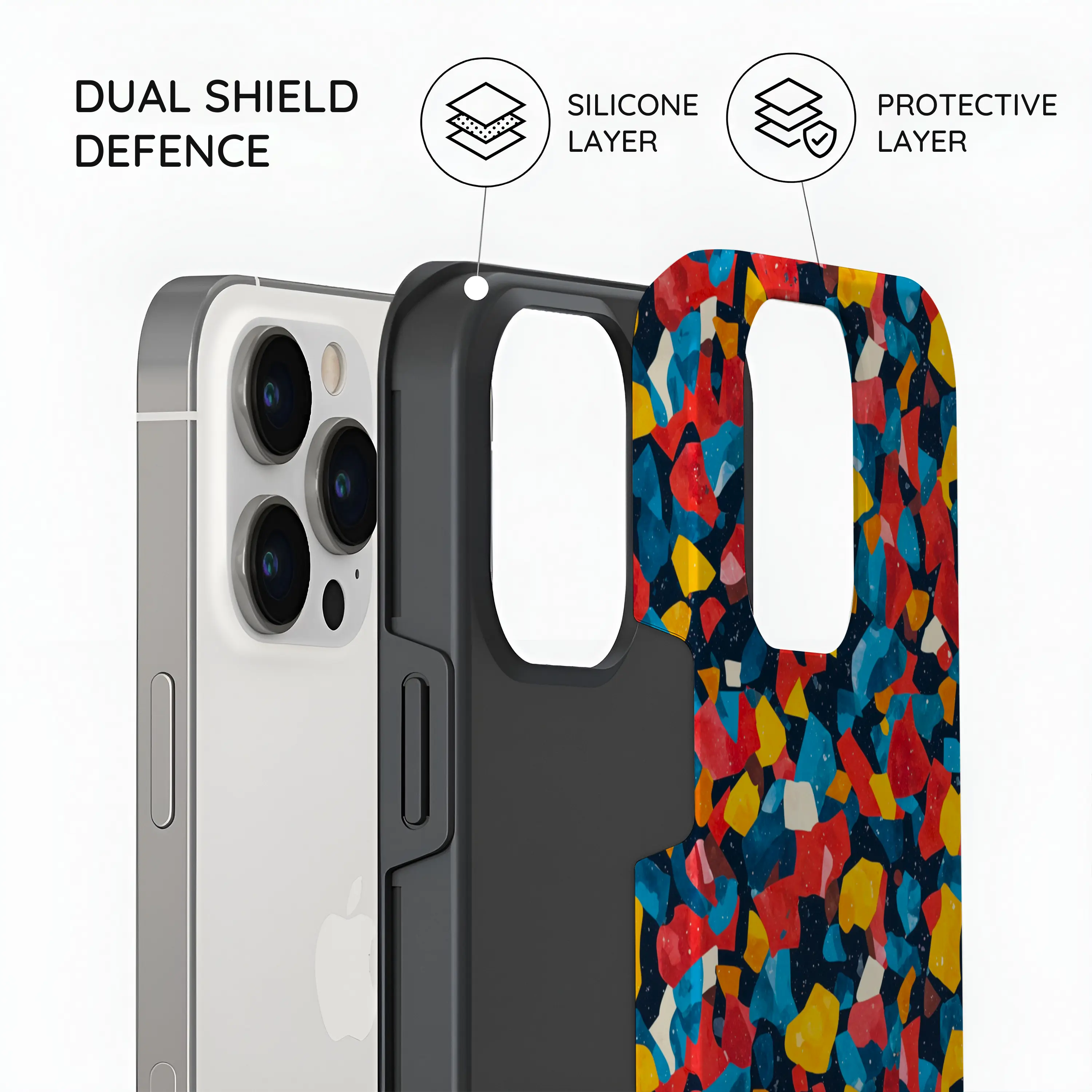 Galactic Confetti - iPhone 14 Pro Case