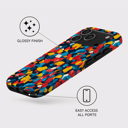 Galactic Confetti - iPhone 17 Pro Case