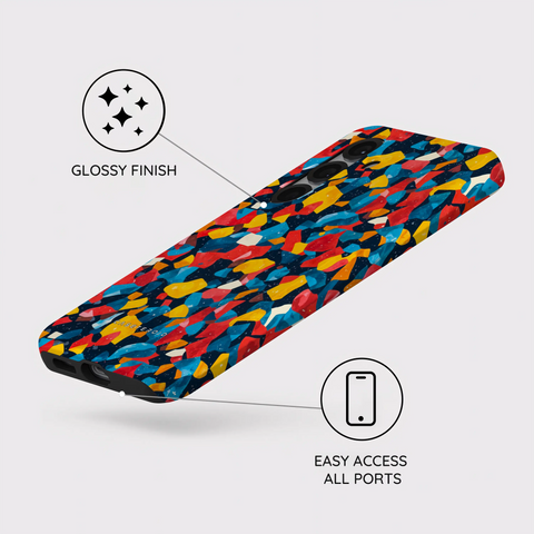 Galactic Confetti - Samsung Galaxy S25 Case