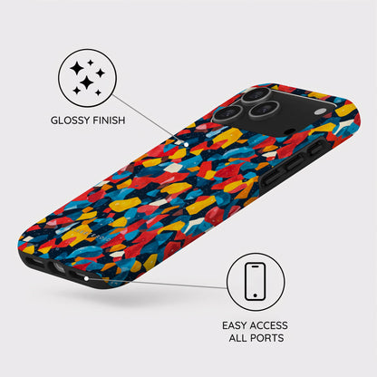 Galactic Confetti - iPhone 17 Pro Max Case