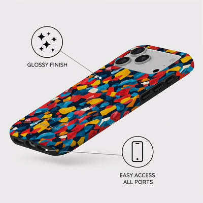 Galactic Confetti - iPhone 17 Pro Max Case