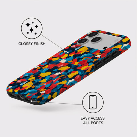Galactic Confetti - iPhone 17 Pro Max Case