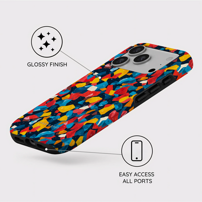 Galactic Confetti - iPhone 17 Pro Case