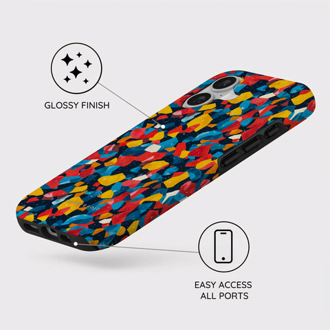 Galactic Confetti - iPhone 17 Case