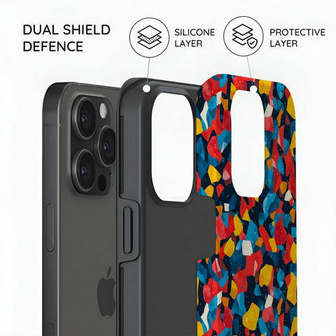 Galactic Confetti - iPhone 15 Pro Case
