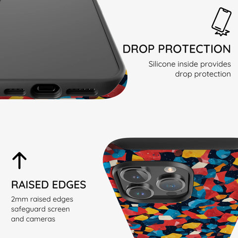 Galactic Confetti - iPhone 14 Pro Case