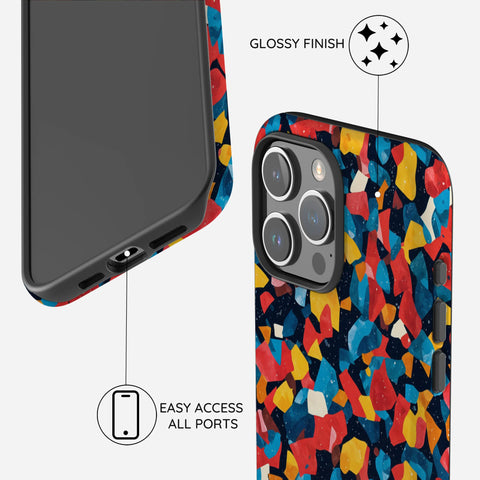 Galactic Confetti - iPhone 15 Pro Max Case