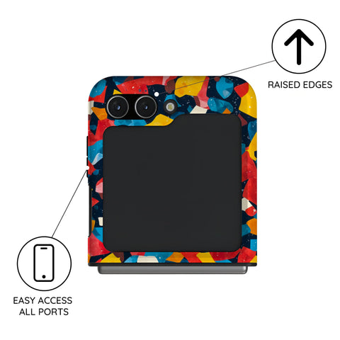 Galactic Confetti - Samsung Galaxy Z Flip 5 Case