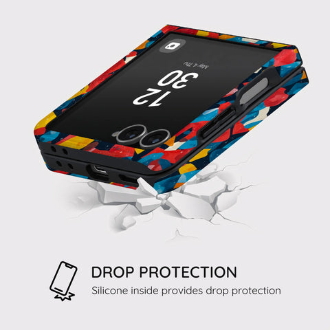 Galactic Confetti - Samsung Galaxy Z Flip 7 Case