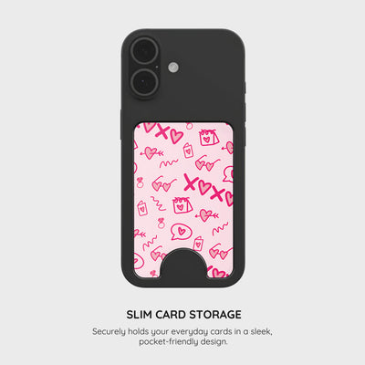 Glamour Bloom - Magnetic Wallet & Stand