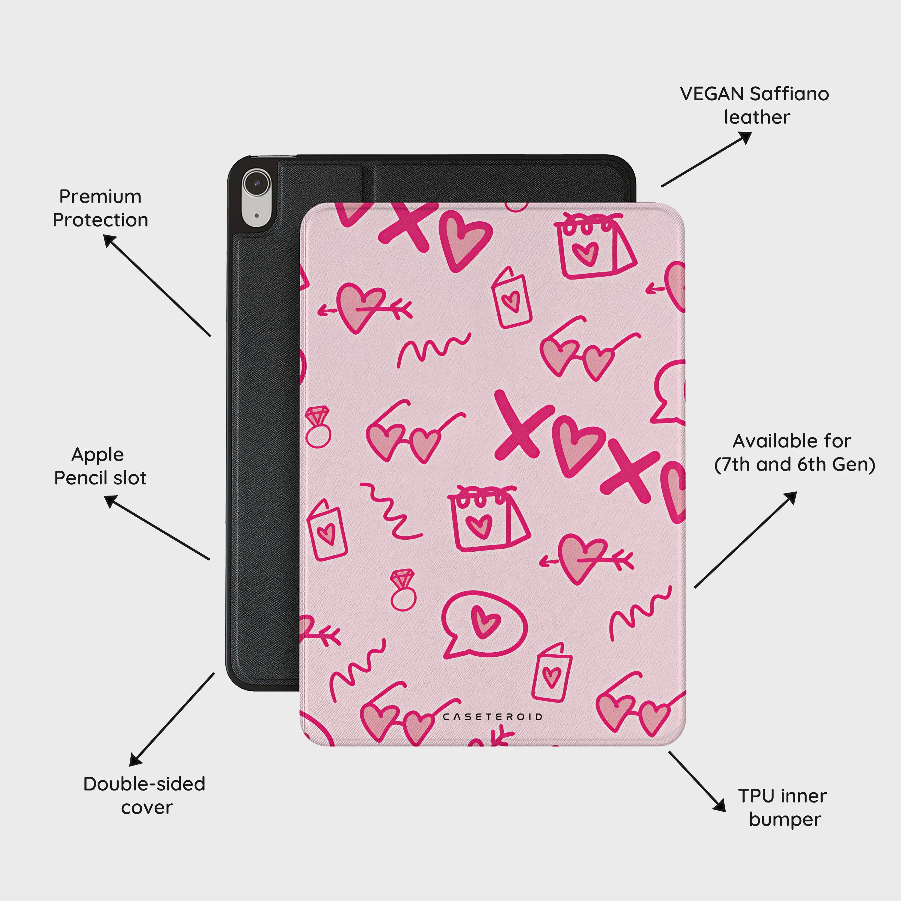 Glamour Bloom - iPad Air 11 (7th/6th Gen) Case