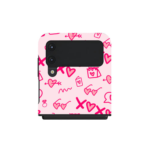 Glamour Bloom - Samsung Galaxy Z Flip 4 Case