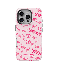 iPhone Tough Case with MagSafe - Glamour Bloom - CASETEROID