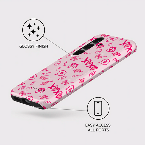 Glamour Bloom - Samsung Galaxy S25 Case