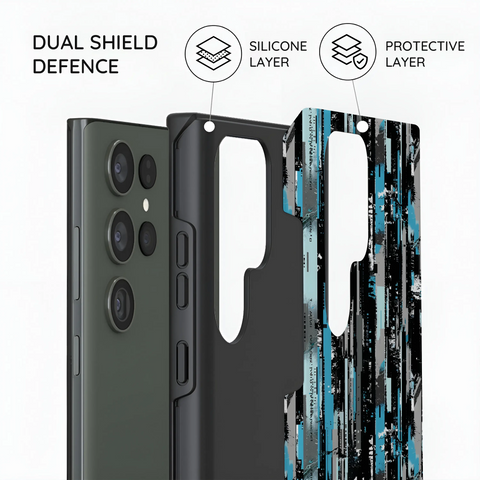 Glitch Matrix - Samsung Galaxy S23 Ultra Case