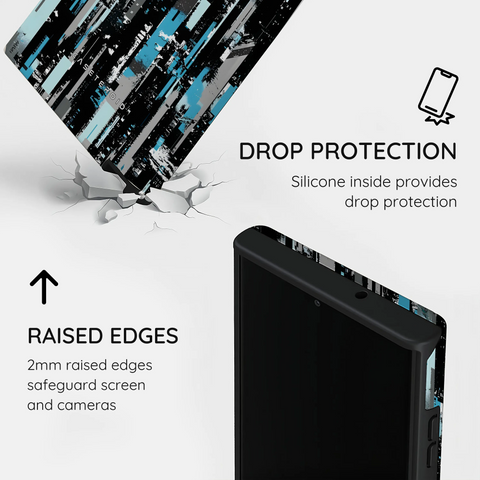 Glitch Matrix - Samsung Galaxy S23 Ultra Case