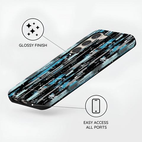 Glitch Matrix - Samsung Galaxy S23 Case