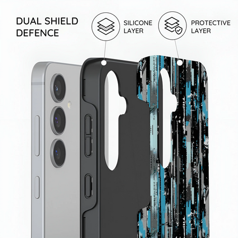 Glitch Matrix - Samsung Galaxy S24 Plus Case