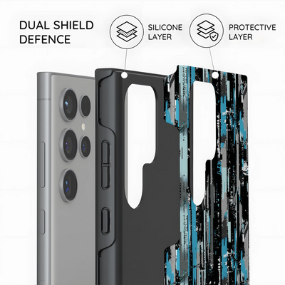 Glitch Matrix - Samsung Galaxy S24 Ultra Case