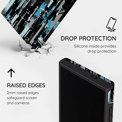 Glitch Matrix - Samsung Galaxy S24 Ultra Case