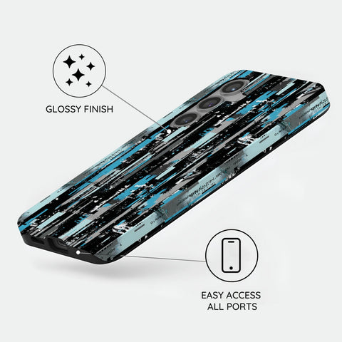 Glitch Matrix - Samsung Galaxy S24 Plus Case