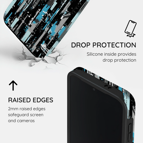 Glitch Matrix - Samsung Galaxy S24 Plus Case
