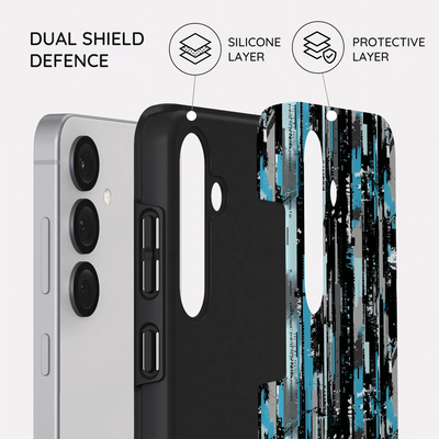 Glitch Matrix - Samsung Galaxy S25 Case